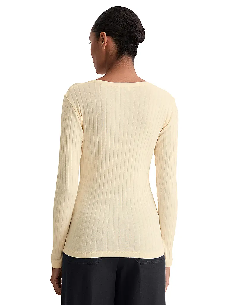 MARC O'POLO | Maglietta a maniche lunghe | Crema