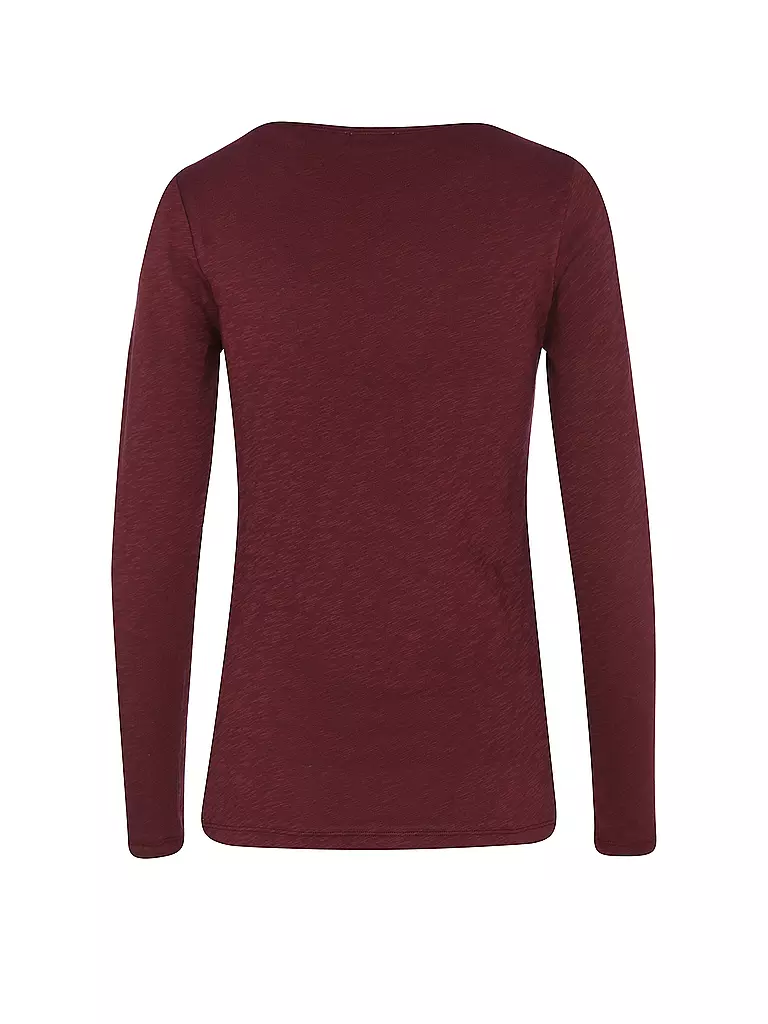MARC O'POLO | Maglietta a maniche lunghe | Rosso scuro