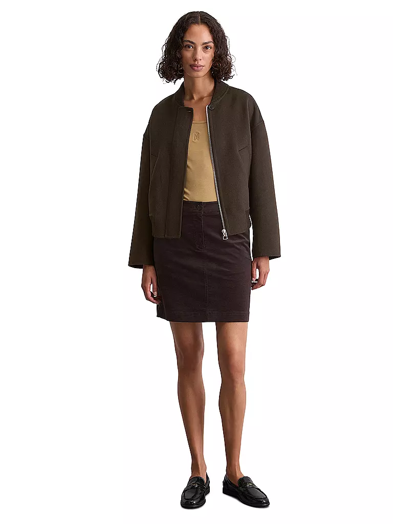 MARC O'POLO | Mini gonna | Marrone