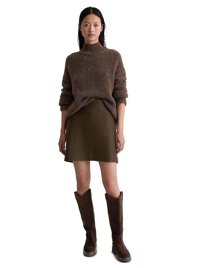 MARC O'POLO | Mini gonna | Marrone