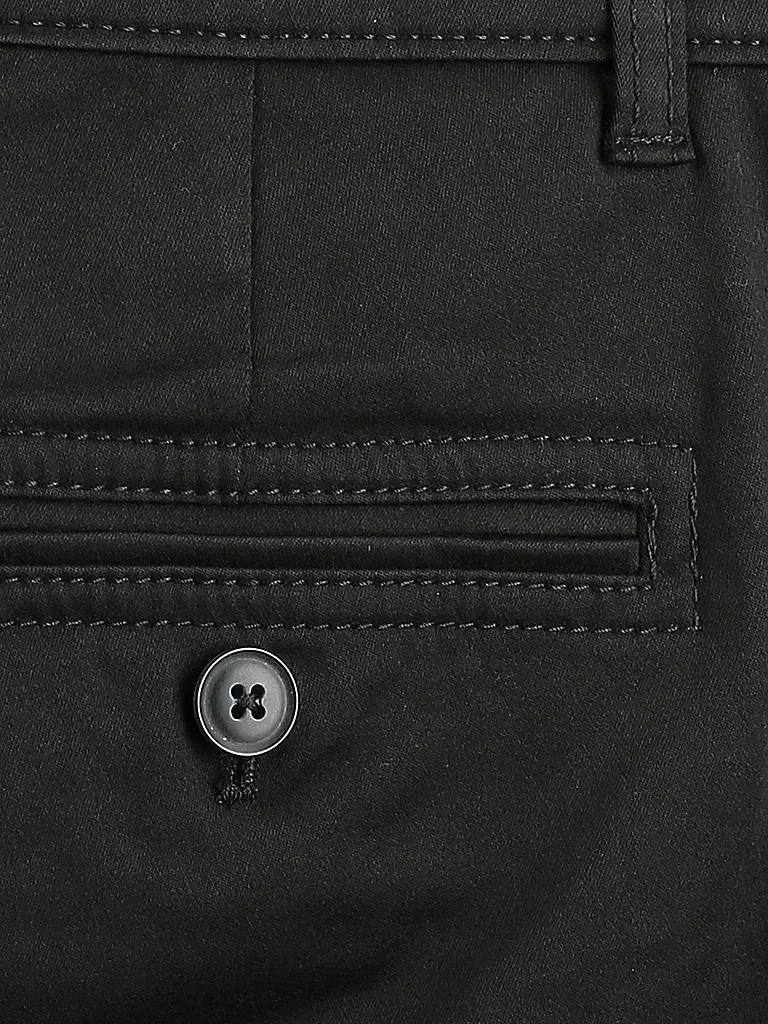 MARC O'POLO | Pantaloni "Laxa" (a vita alta) | Nero