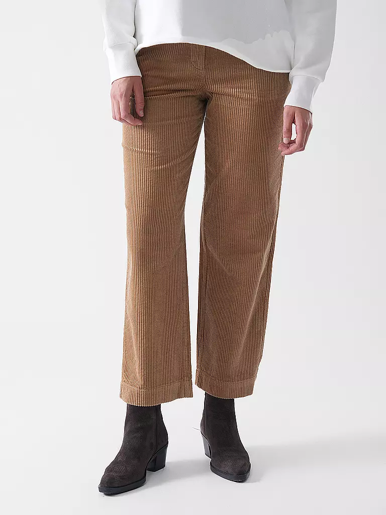 MARC O'POLO | Pantaloni business 7/8 | Marrone chiaro