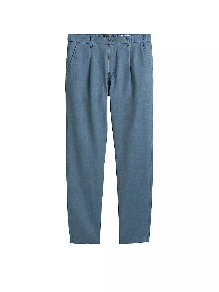 MARC O'POLO | Pantaloni di lino OSBY | Petrolio