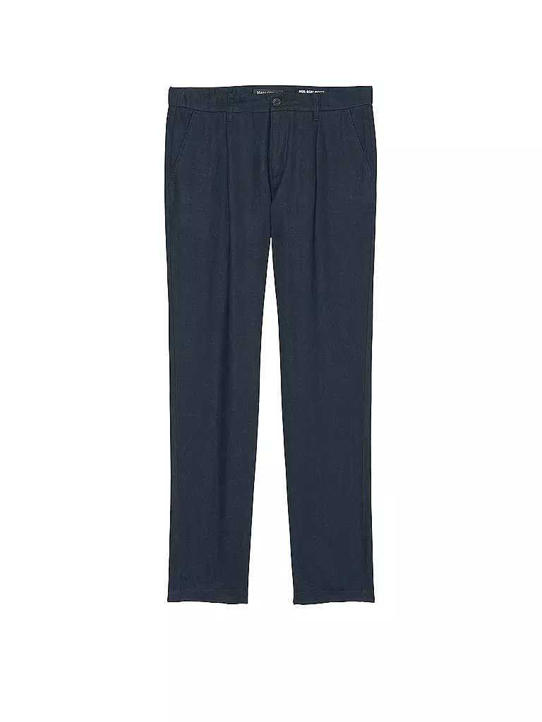 MARC O'POLO | Pantaloni di lino OSBY | Blu scuro