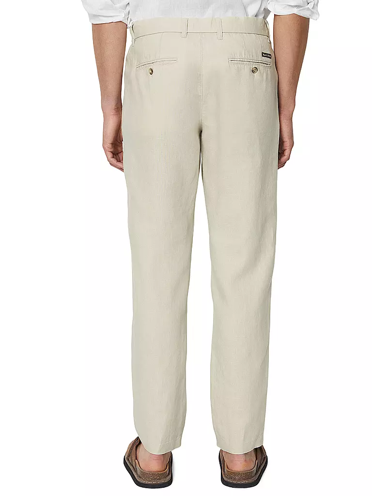 MARC O'POLO | Pantaloni di lino OSBY | Crema
