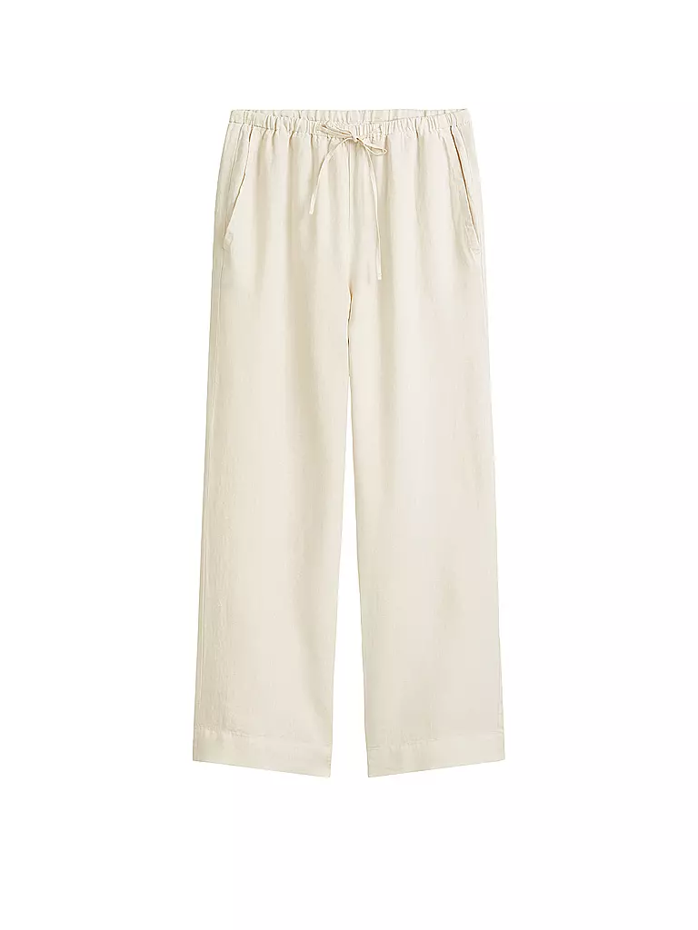 MARC O'POLO | Pantaloni di lino | Grigio chiaro