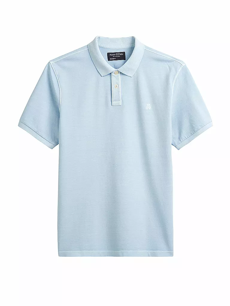 MARC O'POLO | Polo Regular Fit | Blu chiaro