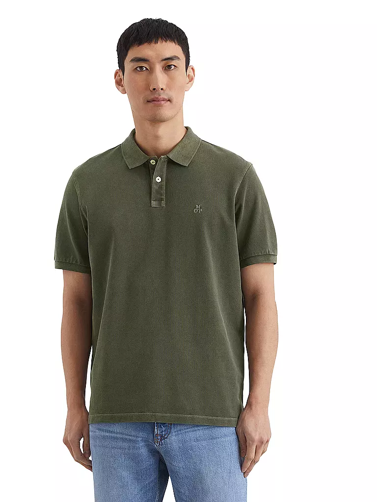 MARC O'POLO | Polo vestibilità regular | Oliva
