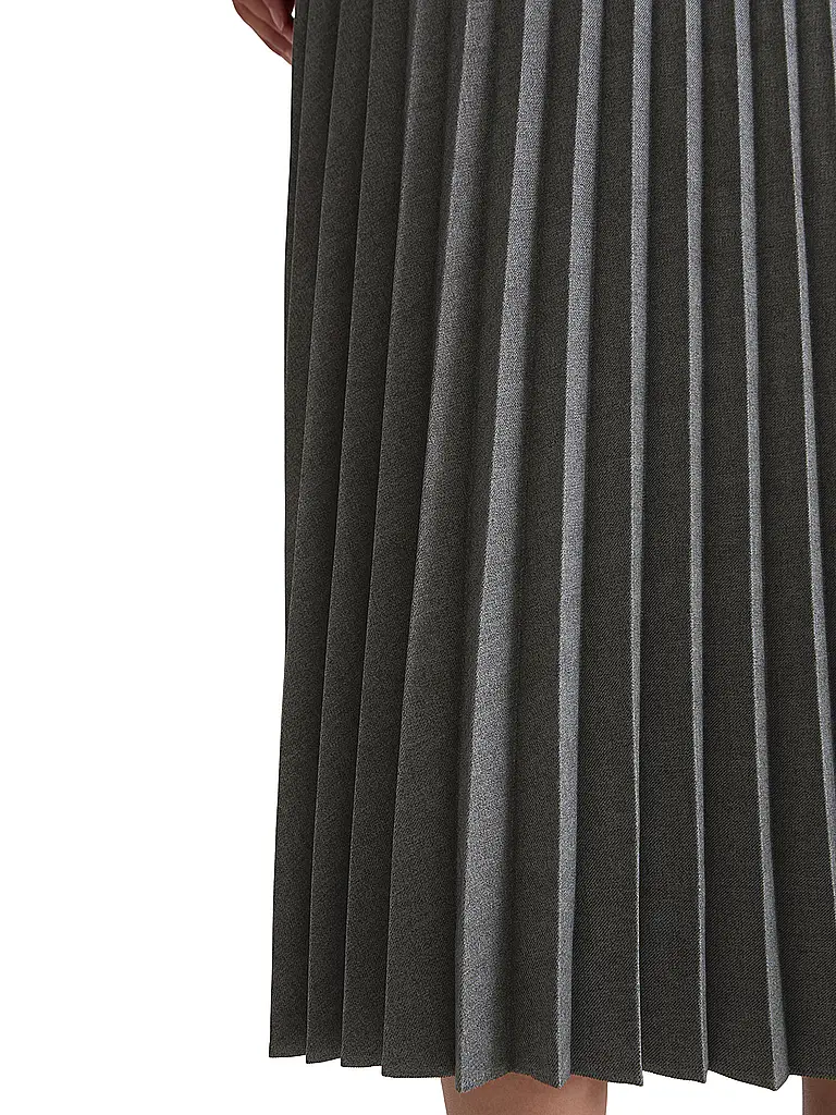 MARC O'POLO | Produktname: Midirock
Marke: MARC O'POLO
Farbe: grigio
Kategorien: Moda,Donna
Materiale: Poliestere / Poliammide
Motivo: Tinta unita
Stile: Casual,Pure
Dettagli: Pieghe |