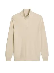 MARC O'POLO | Pullover Troyer | Crema