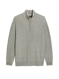MARC O'POLO | Pullover Troyer | Grigio