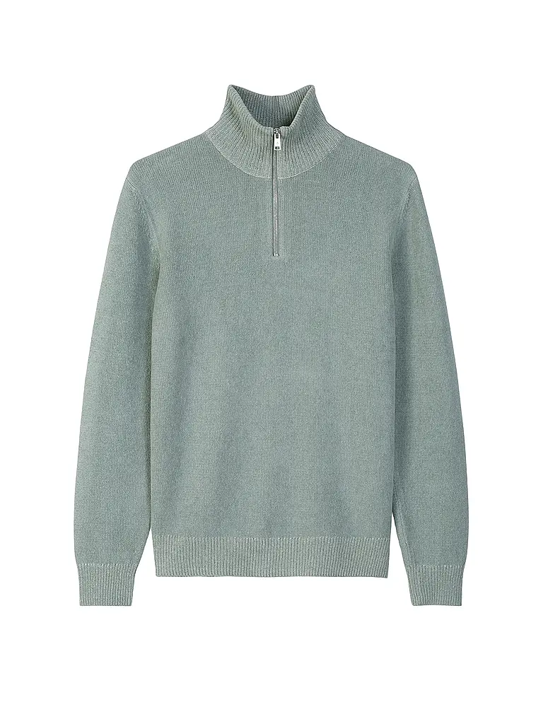 MARC O'POLO | Pullover Troyer | Blu chiaro