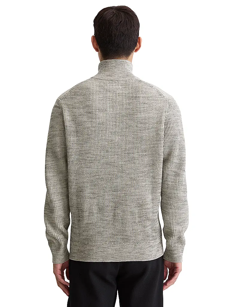 MARC O'POLO | Pullover Troyer | Beige