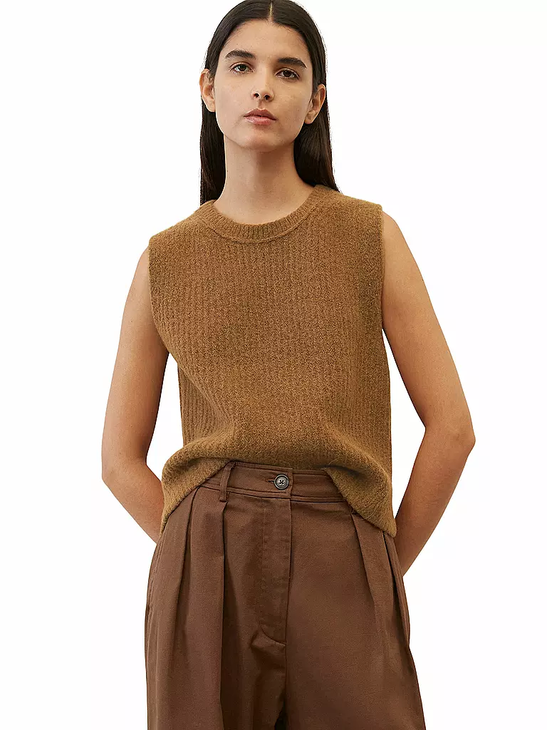 MARC O'POLO | Pullunder  | Marrone