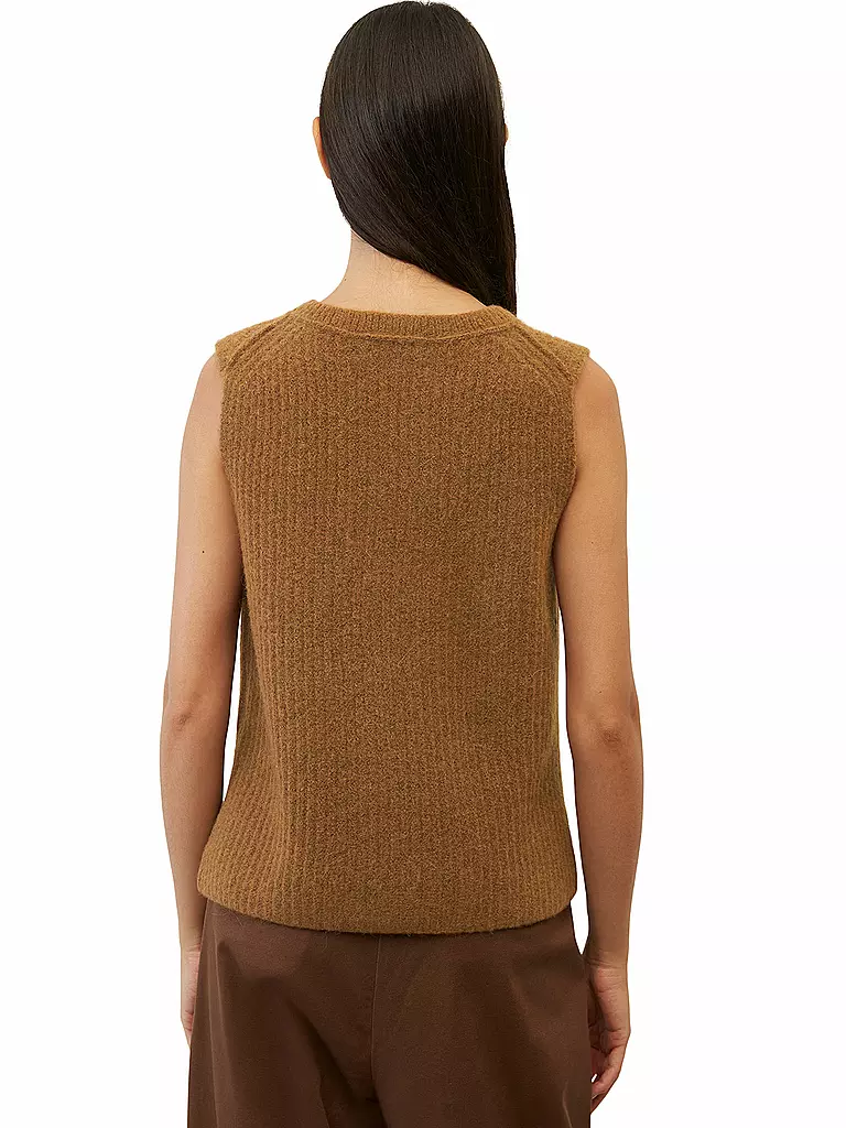 MARC O'POLO | Pullunder  | Marrone