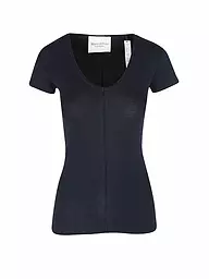MARC O'POLO | Pyjamashirt SOFT SENSATION | Blu scuro