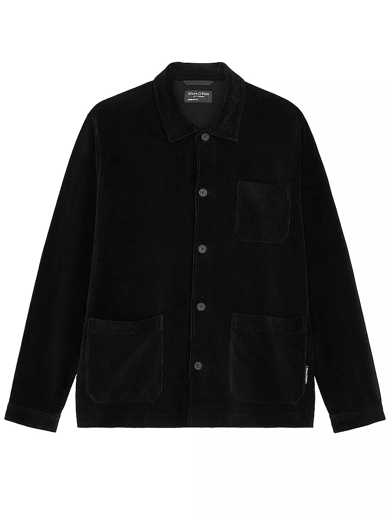 MARC O'POLO | Samtjacke  | Nero