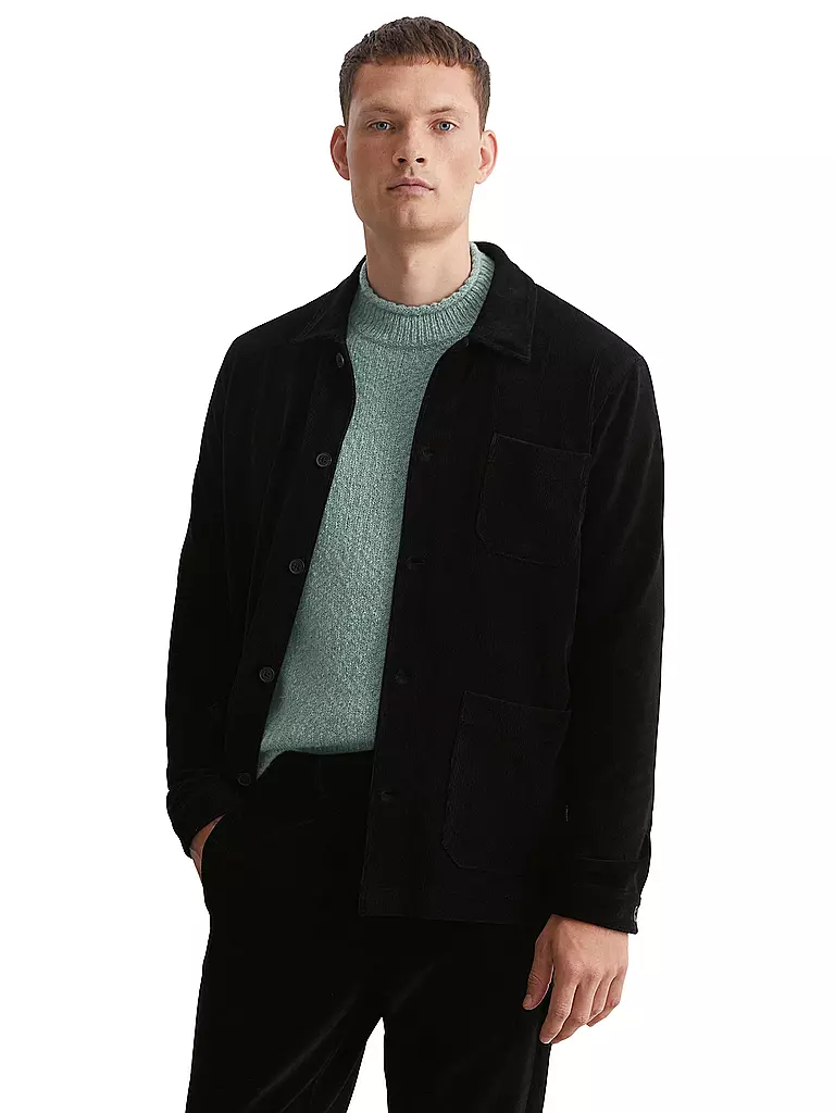 MARC O'POLO | Samtjacke  | Nero