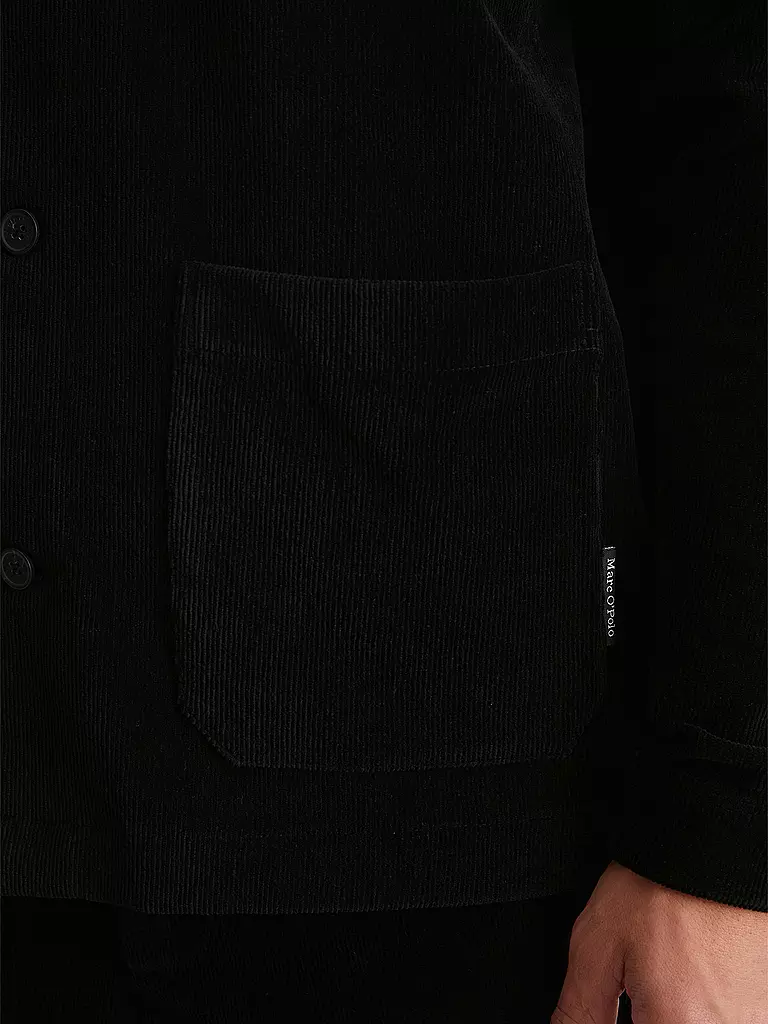 MARC O'POLO | Samtjacke  | Nero