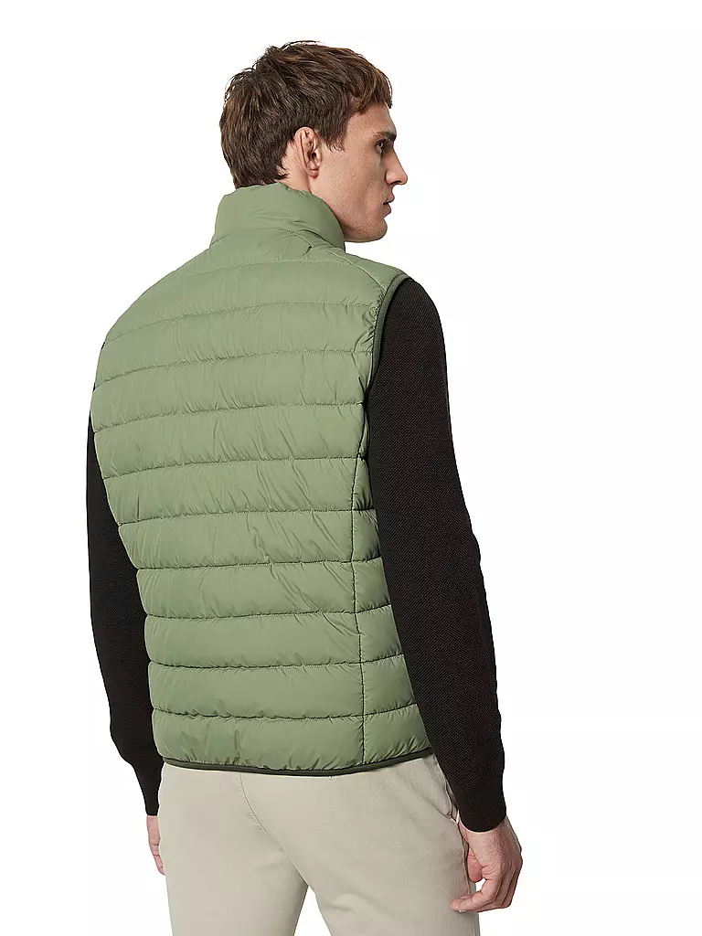 MARC O'POLO | Steppgilet  | Verde chiaro