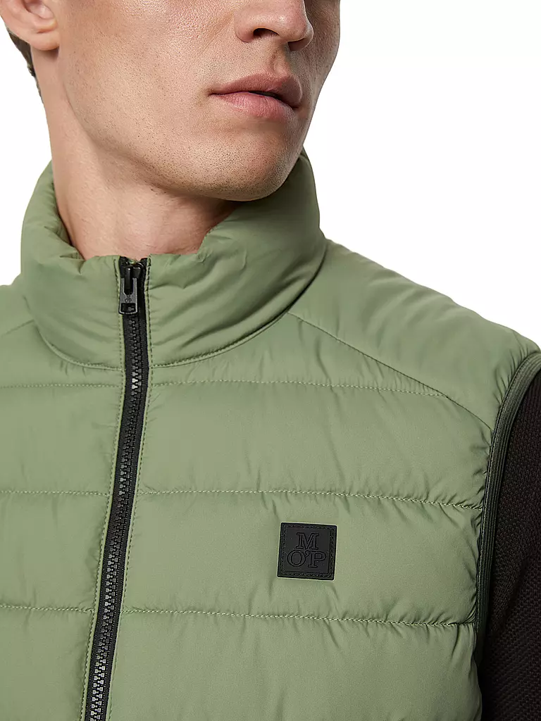 MARC O'POLO | Steppgilet  | Verde chiaro