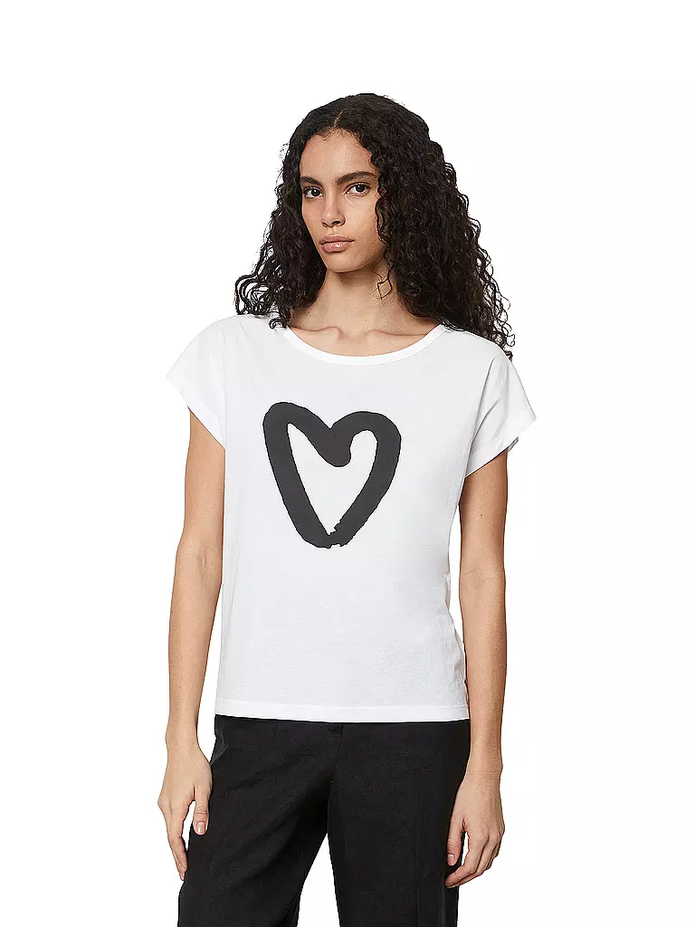 MARC O'POLO | T-Shirt  | Bianco
