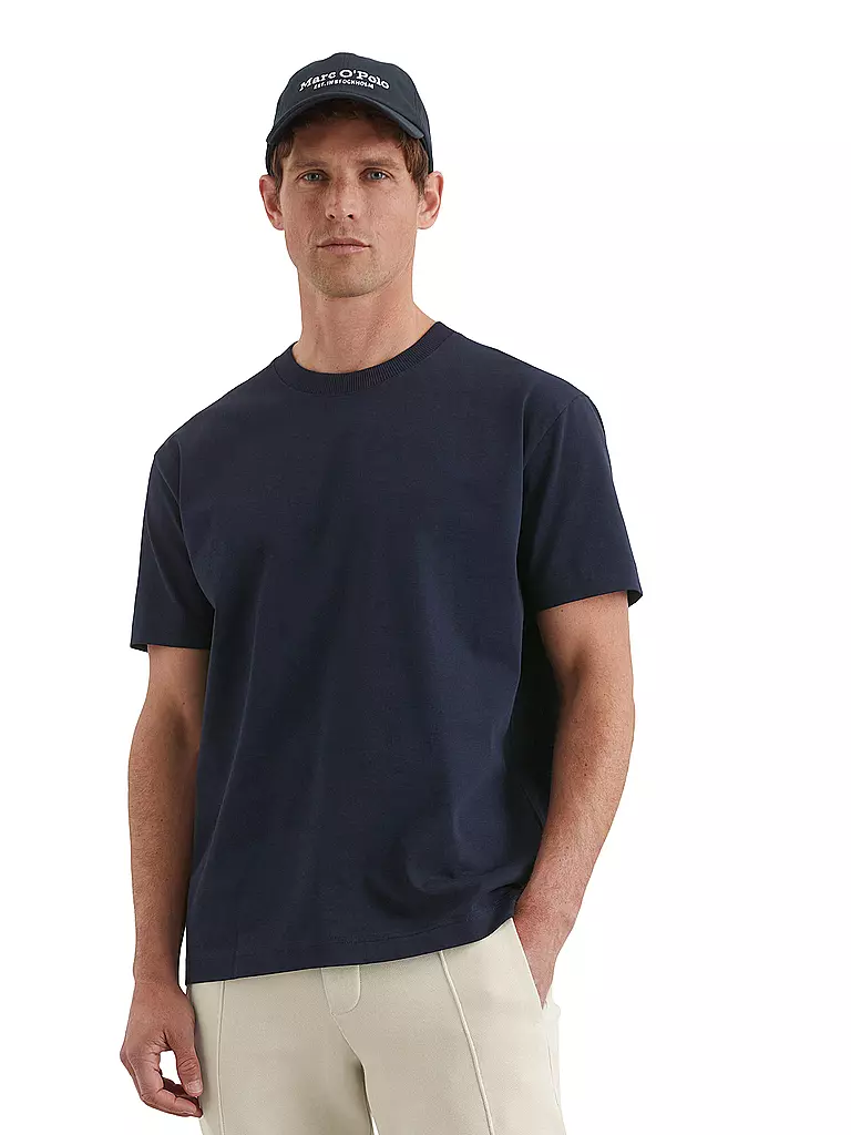MARC O'POLO | T-Shirt  | Blu scuro