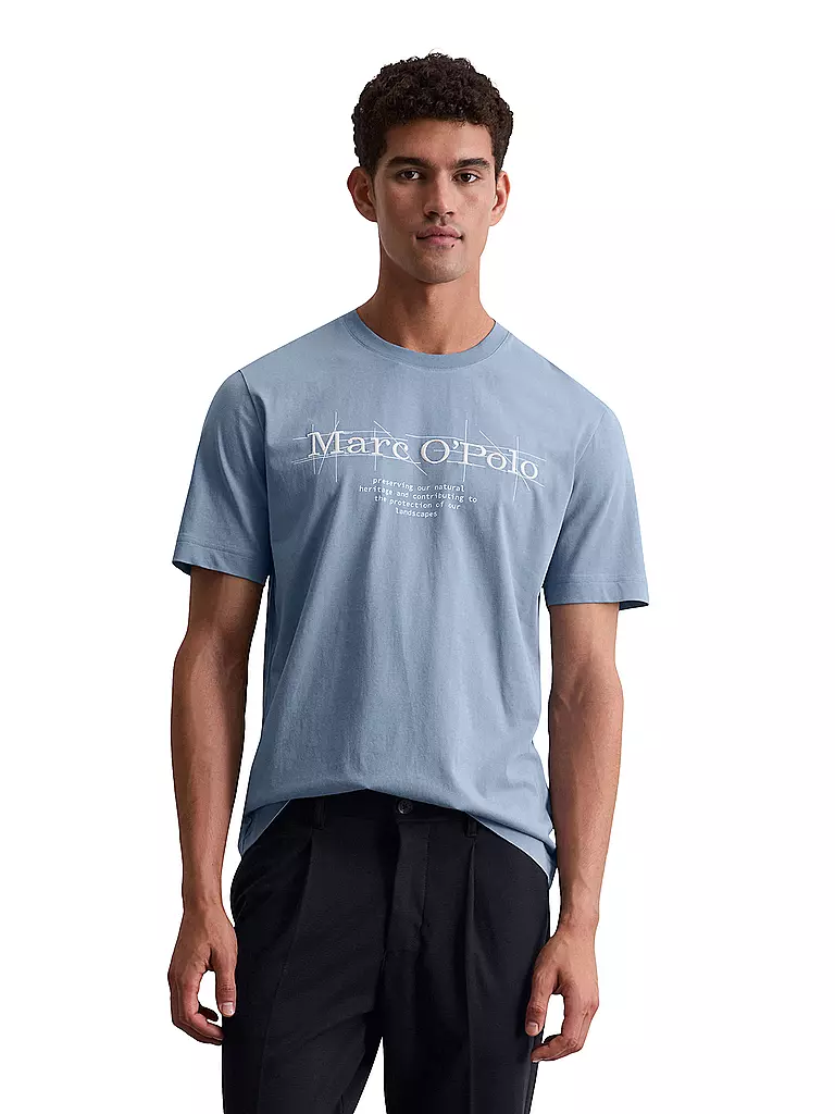 MARC O'POLO | T-shirt | Blu chiaro