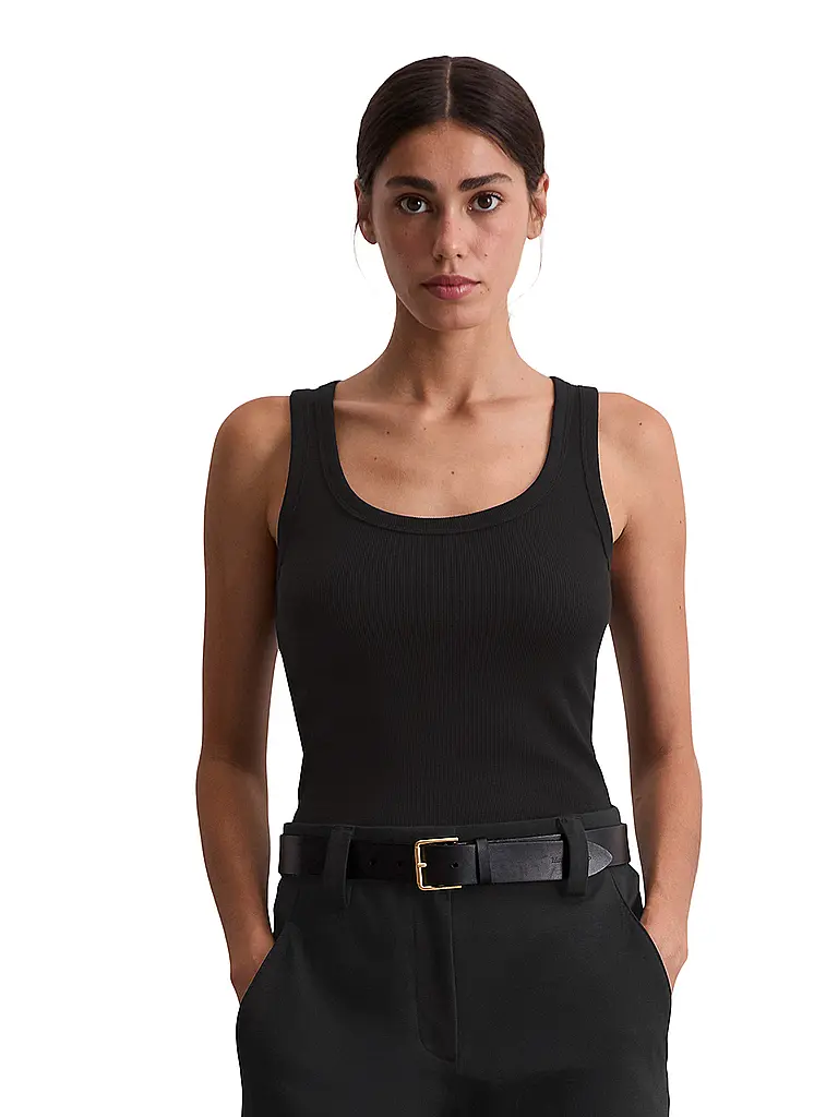 MARC O'POLO | Top
Marca: MARC O'POLO
Colore: nero
Categorie: Moda,Donna

Lunghezza manica: senza maniche
Scollo: Girocollo
Materiale: Cotone,Stretch
Motivo: Tinta unita
Vestibilità (capo superiore): Regular | Nero