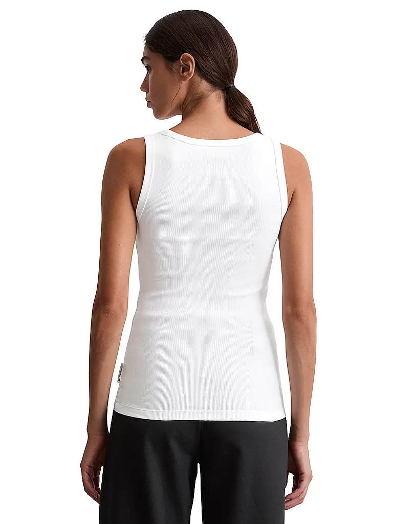 MARC O'POLO | Top
Marke: MARC O'POLO
Farbe: weiss
Kategorien: Mode,Damen

Ärmellänge: ohne Arm
Ausschnitt: Rundhalsausschnitt
Material: Baumwolle,Stretch
Musterung: Unifarben
Passform (Oberbekleidung): Regular | Bianco