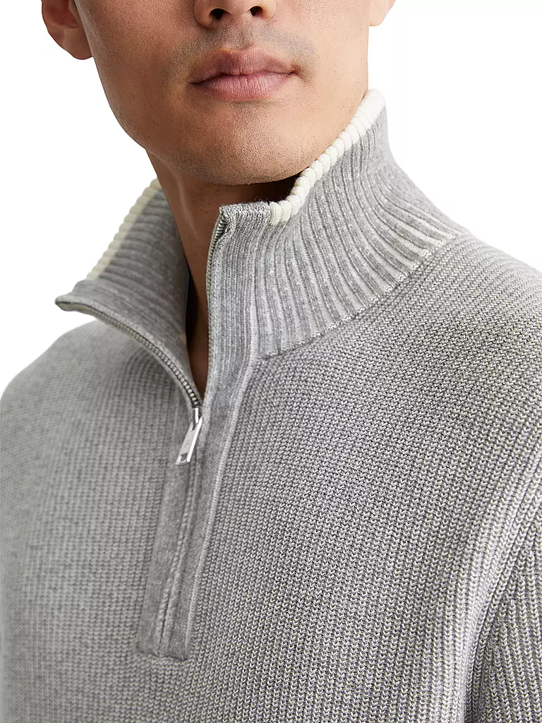 MARC O'POLO | Troyer Pullover | Grigio