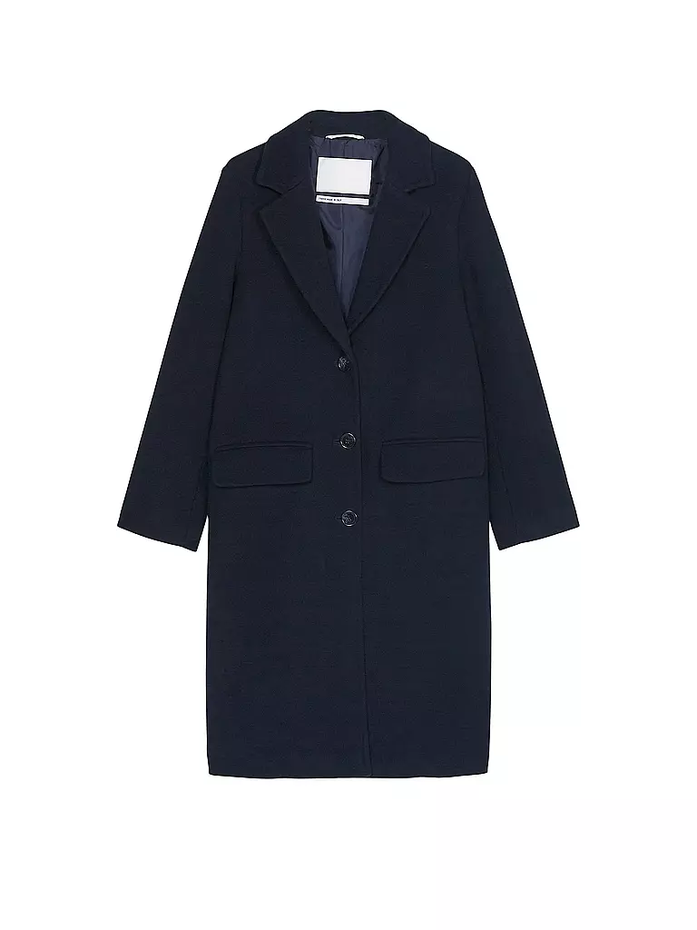 MARC O'POLO | Wollmantel | Blu scuro