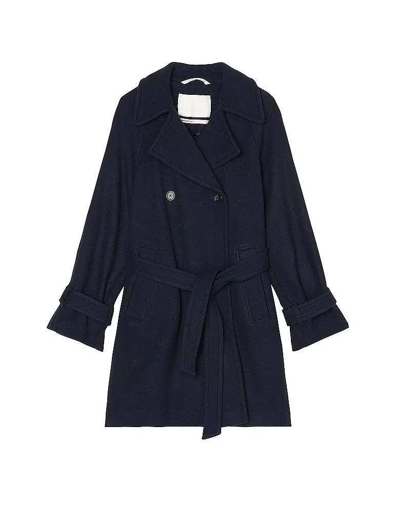 MARC O'POLO | Wollmantel | Blu scuro