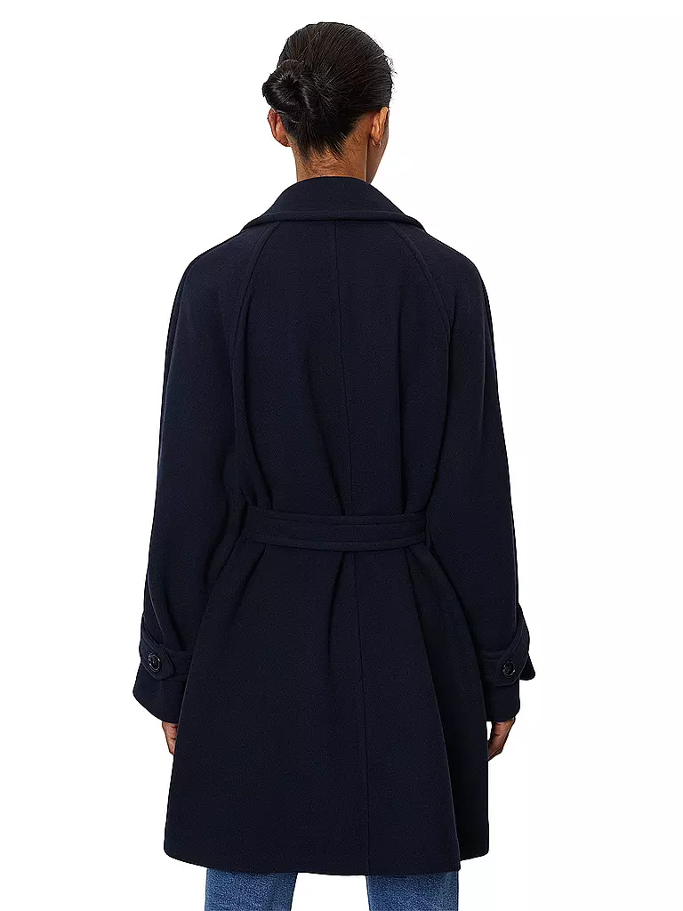 MARC O'POLO | Wollmantel | Blu scuro