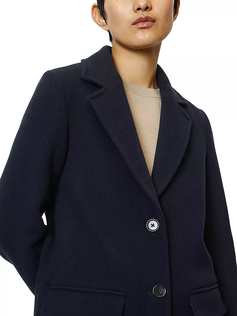 MARC O'POLO | Wollmantel | Blu scuro