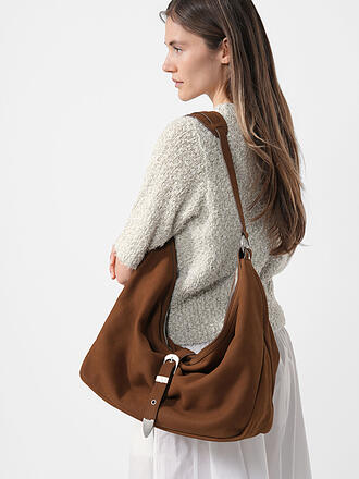 MARGESHERWOOD | Borsa in pelle - Hobo Bag BELTED HOBO