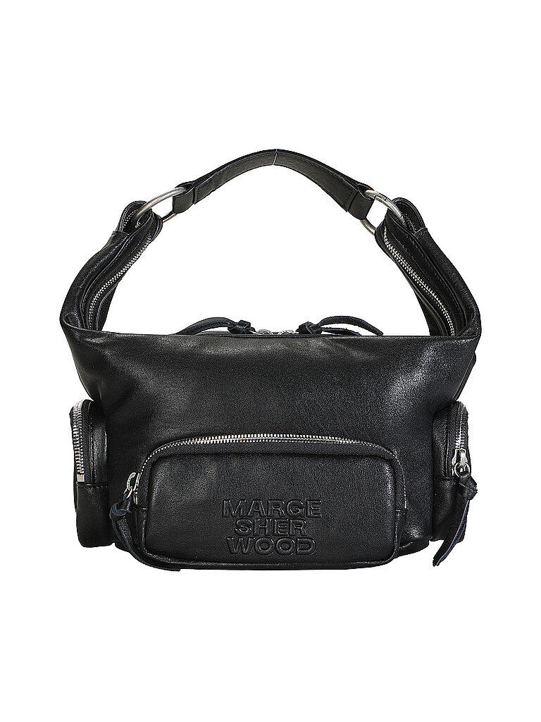 Borsa in pelle - Hobo Bag CITY XSmall nero