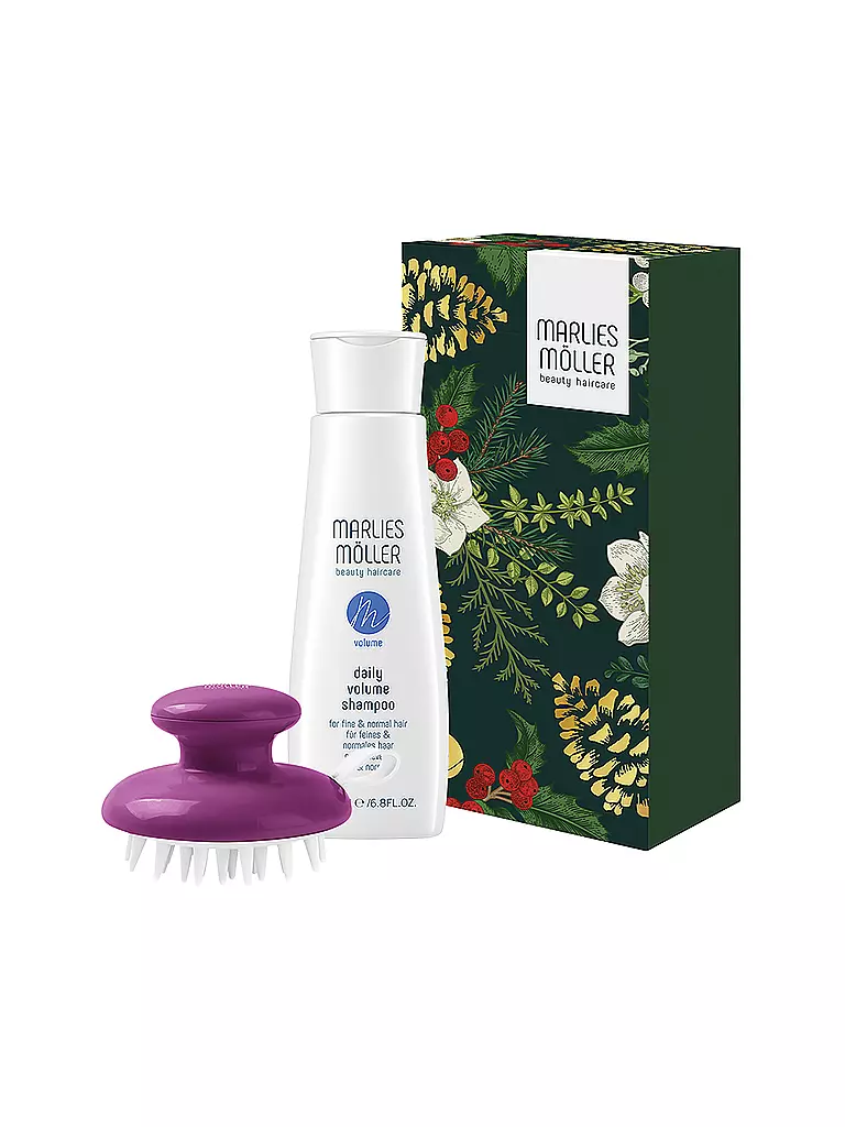 MARLIES MÖLLER | Cofanetto regalo - Shampoo Volume & Spazzola 200ml | Senza colore