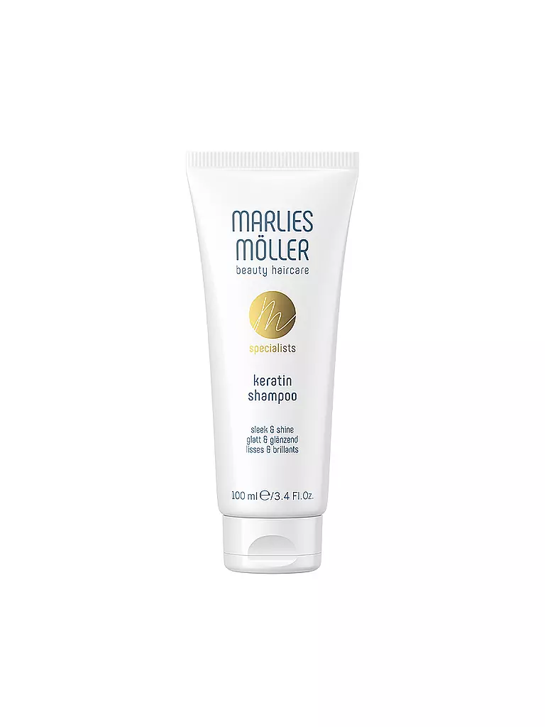 MARLIES MÖLLER | Keratin Shampoo Sleek & Shine 100ml | Senza colore