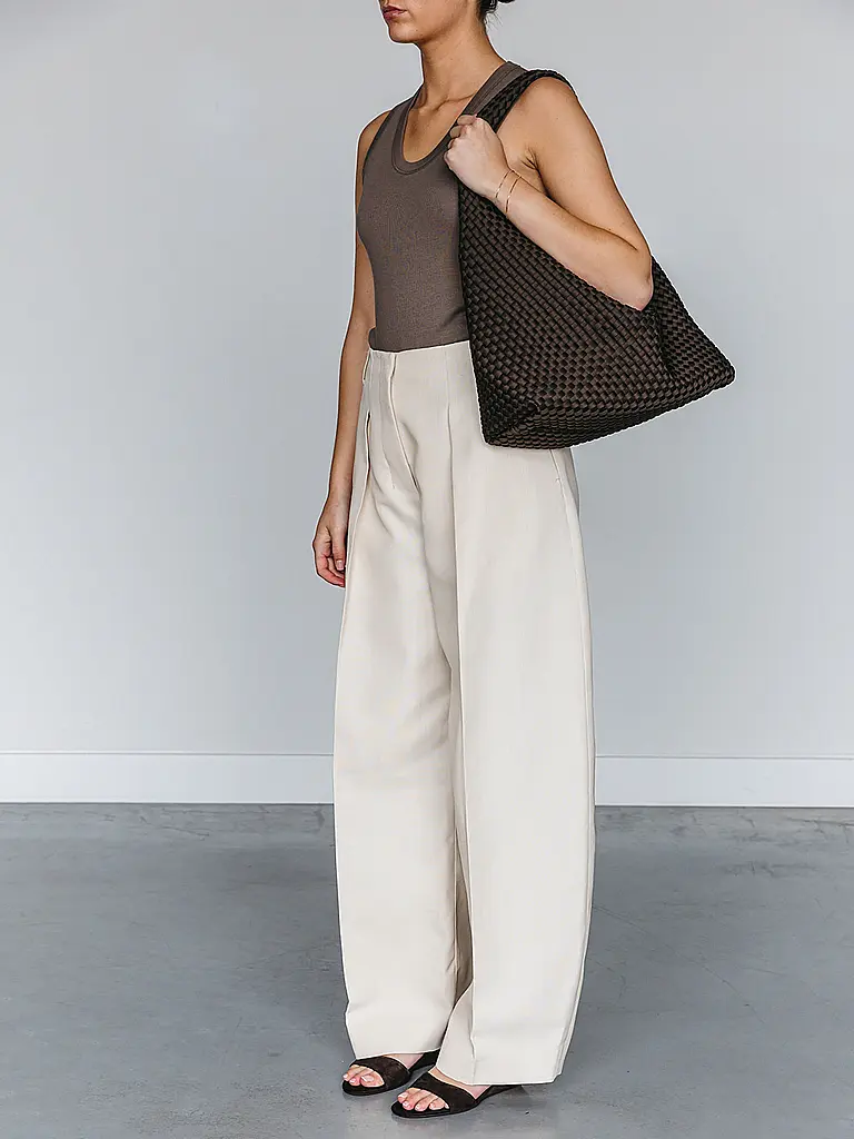 MARREA | Borsa - Hobo BUCKET DI NERO Large | Marrone