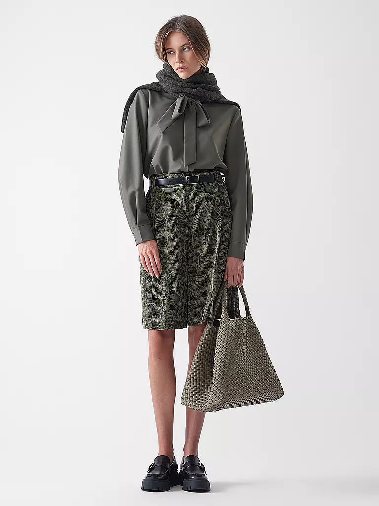 MARREA | Borsa - Tote Bag ALWAYS ON THE RUN Large | Oliva