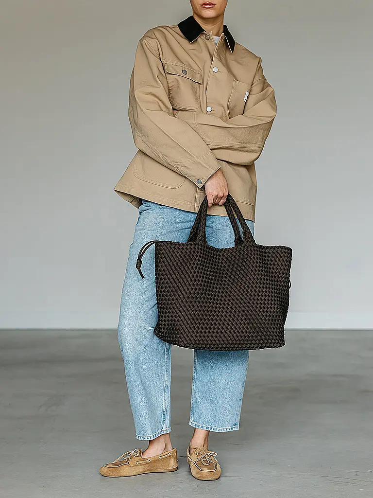 MARREA | Borsa - Tote Bag ALWAYS ON THE RUN Large | Marrone