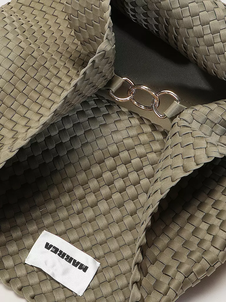 MARREA | Borsa - Tote Bag ALWAYS ON THE RUN Large | Oliva