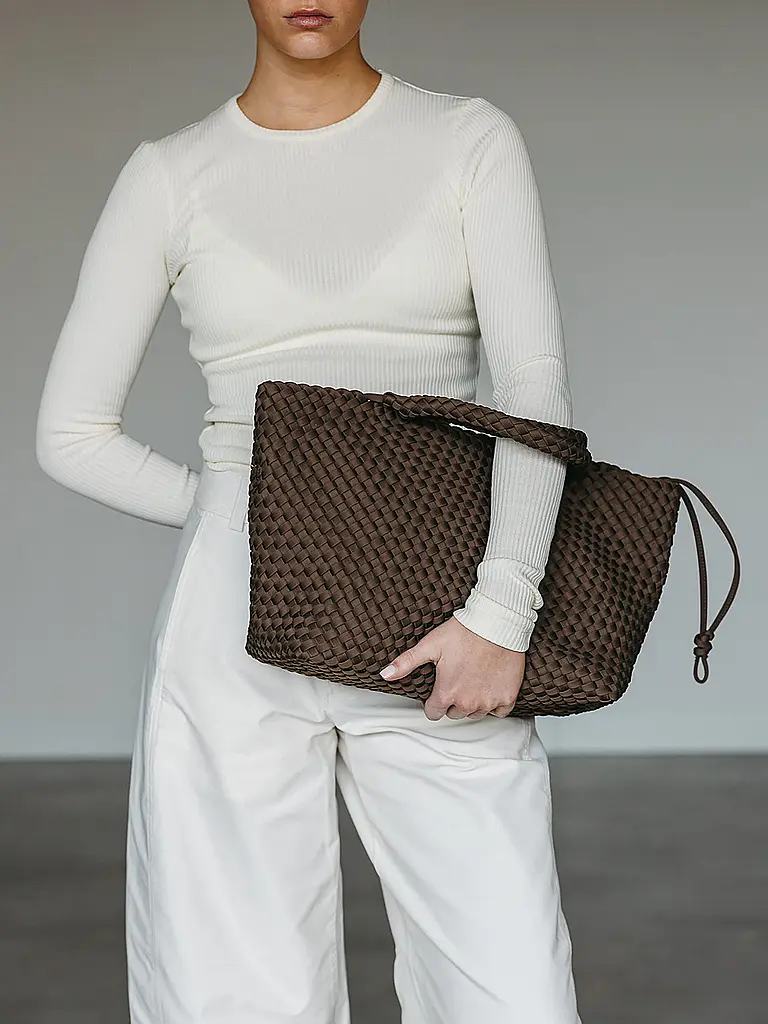 MARREA | Borsa - Tote Bag ALWAYS ON THE RUN Medium | Oliva