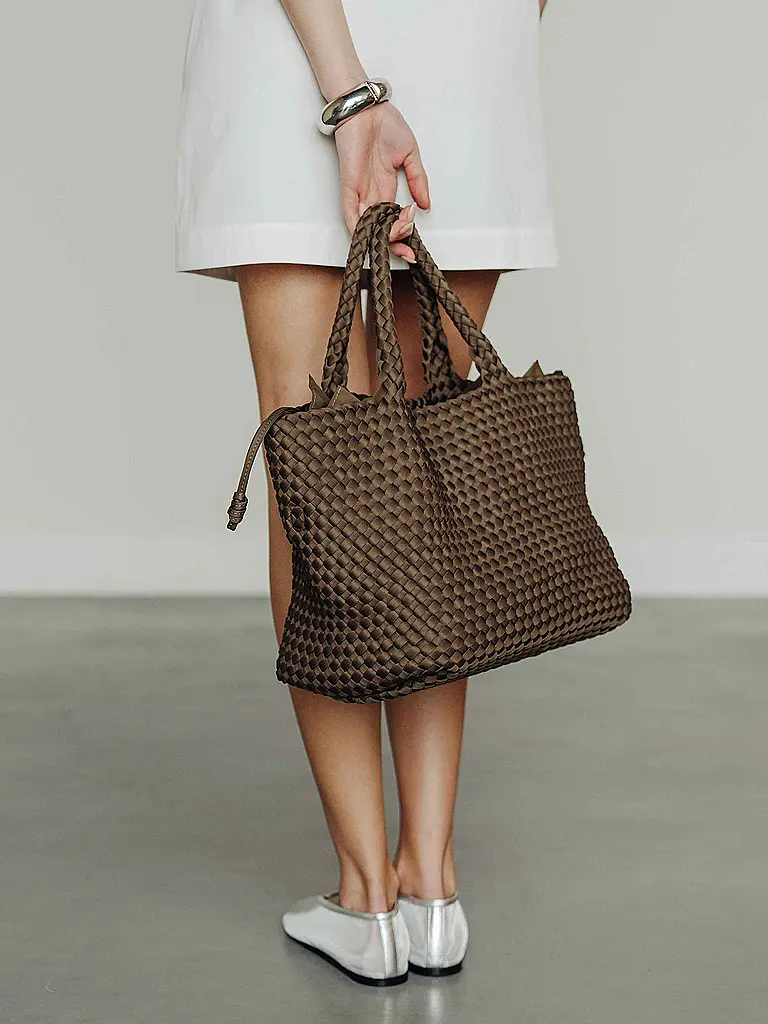 MARREA | Borsa - Tote Bag ALWAYS ON THE RUN Medium | Oliva