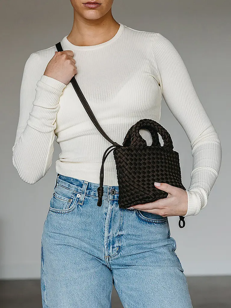 MARREA | Borsa - Tote Bag ALWAYS ON THE RUN Mini | Marrone