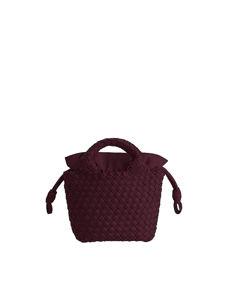MARREA | Borsa - Tote Bag ALWAYS ON THE RUN Mini | Rosso scuro
