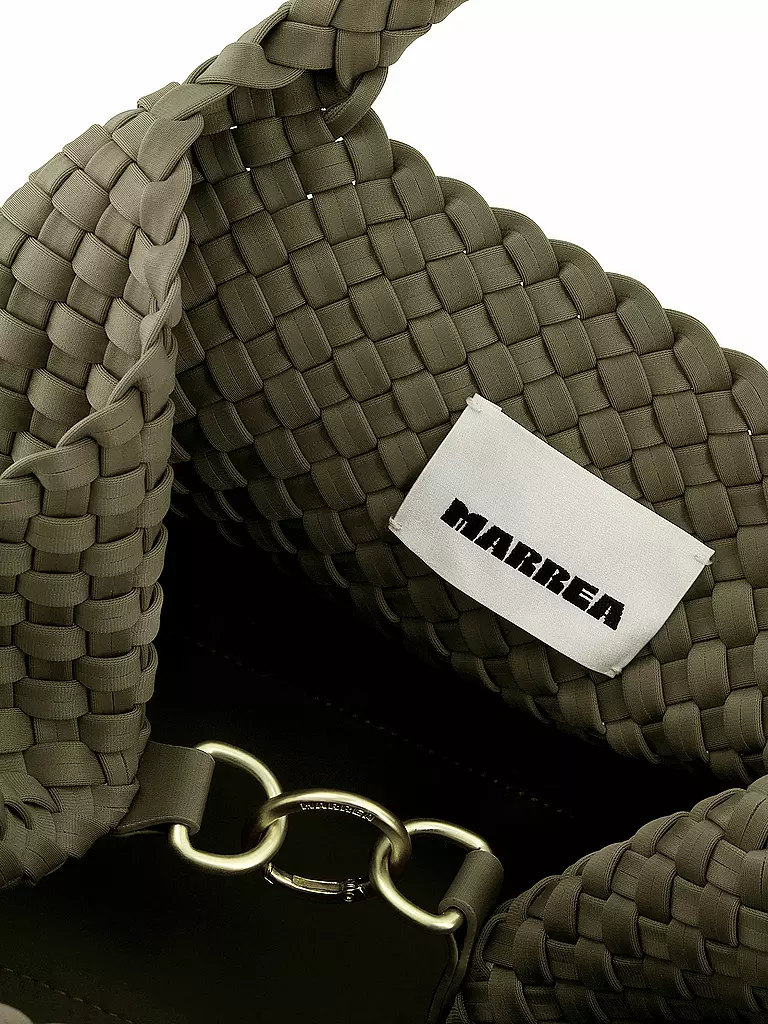 MARREA | Tasche - Tote Bag ALWAYS ON THE RUN Large | Oliva