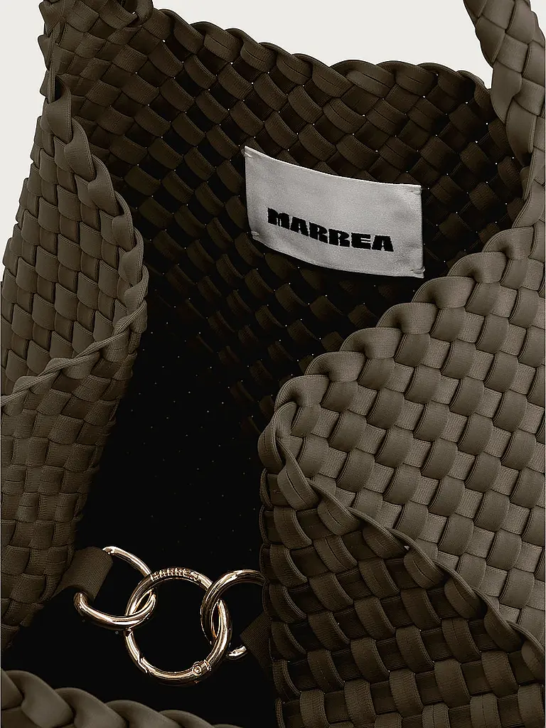 MARREA | Tasche - Tote Bag ALWAYS ON THE RUN Medium | Oliva