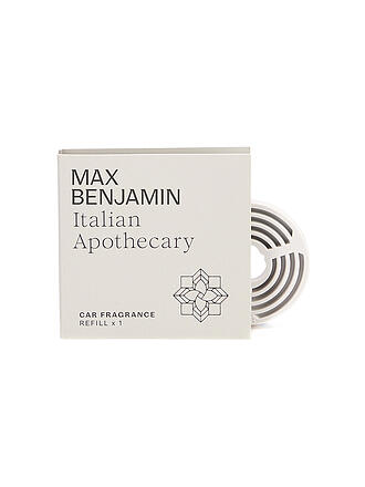 MAX BENJAMIN | Ricarica per profumo auto CLASSIC COLLECTION Italian Apothecary